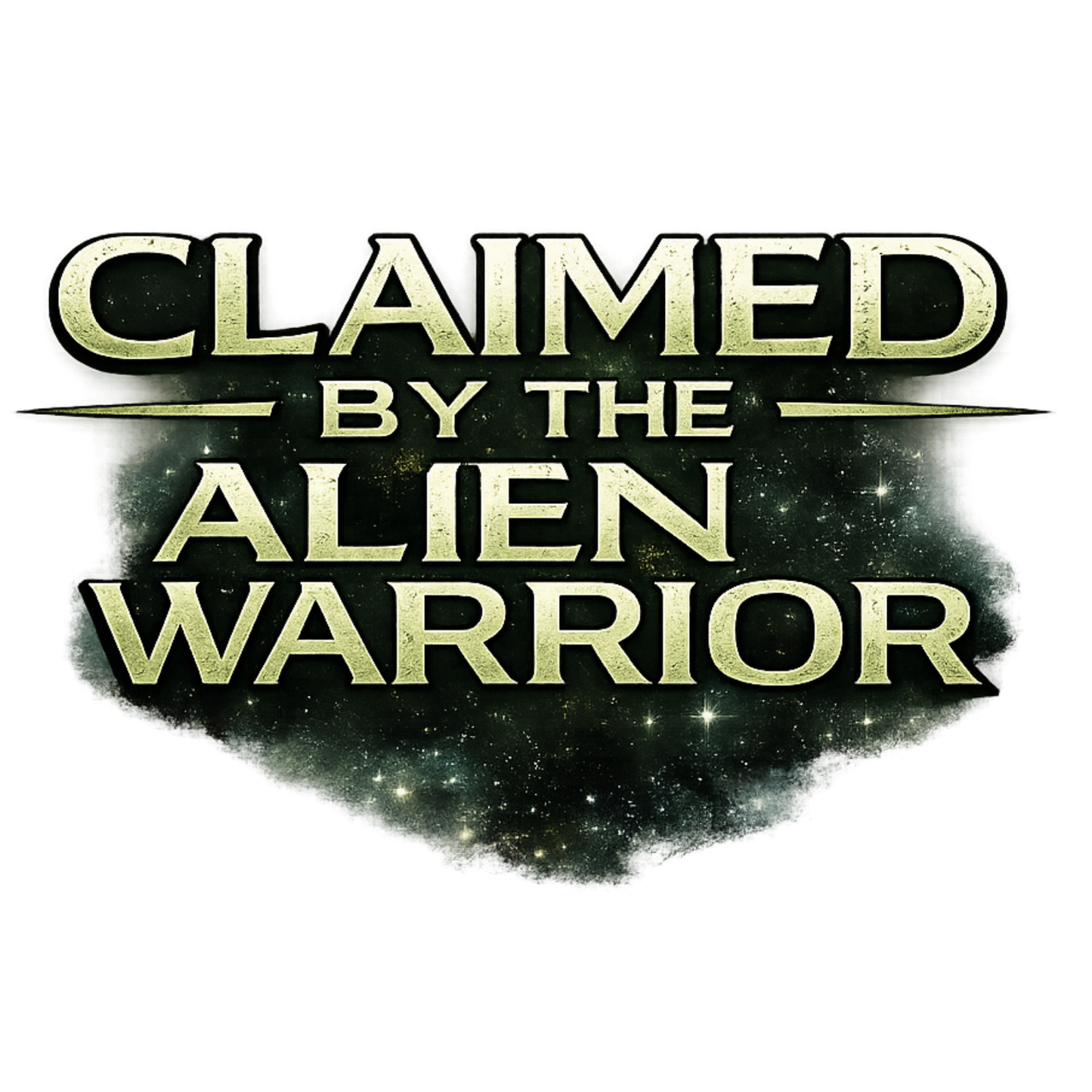 Claimed by the Alien Warrior sci fi romance sticker