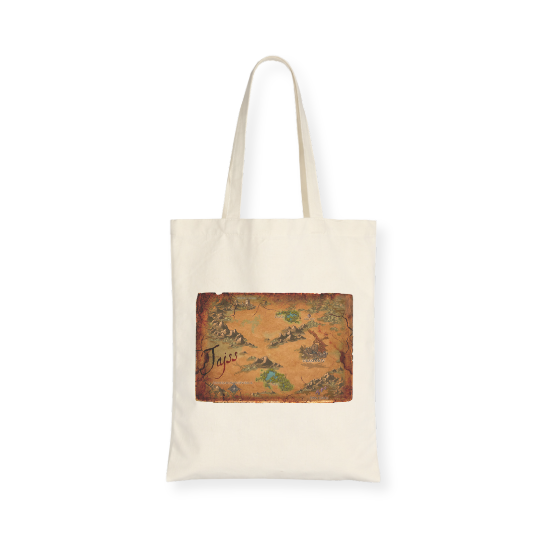 Map of Tajss Totebag