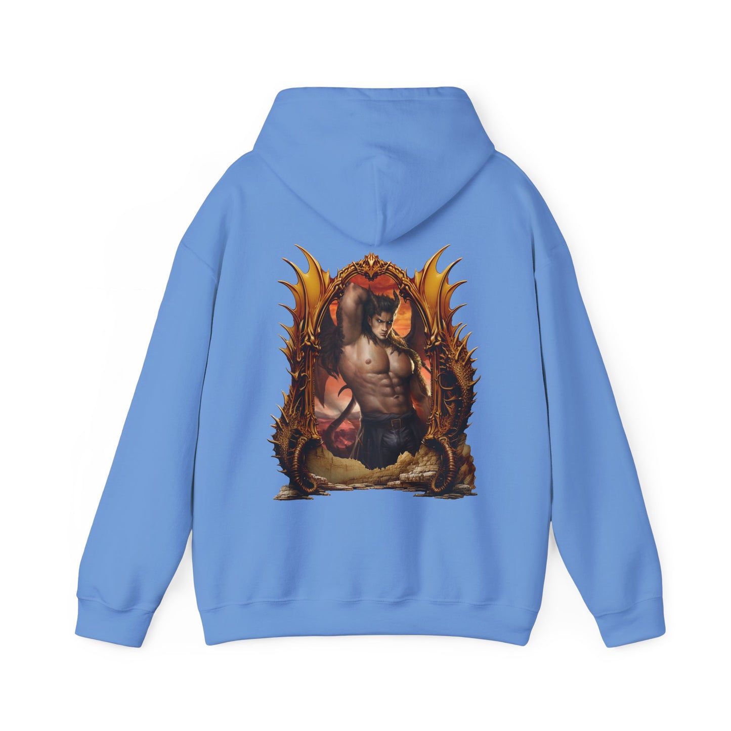 Ladon's Smoldering Eyes - Unisex Heavy Blend™ Hooded Sweatshirt