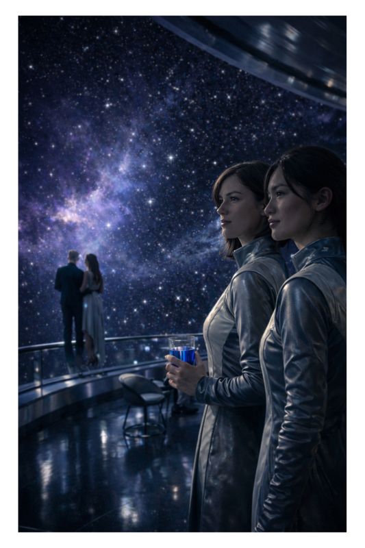 Cosmic View Postcard