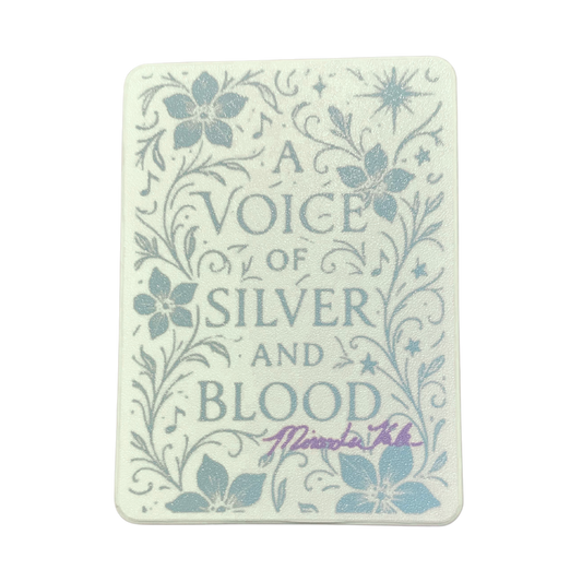A Voice of Silver & Blood Kindle Case – Signed Limited Edition | Miranda Vale