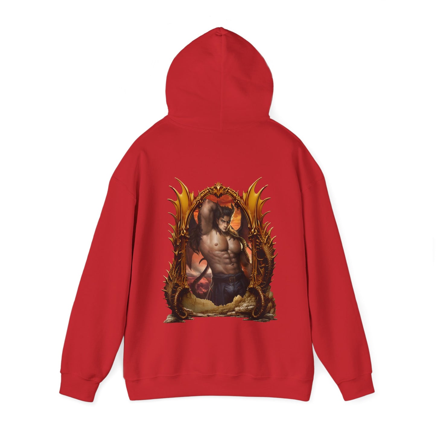 Ladon's Smoldering Eyes - Unisex Heavy Blend™ Hooded Sweatshirt