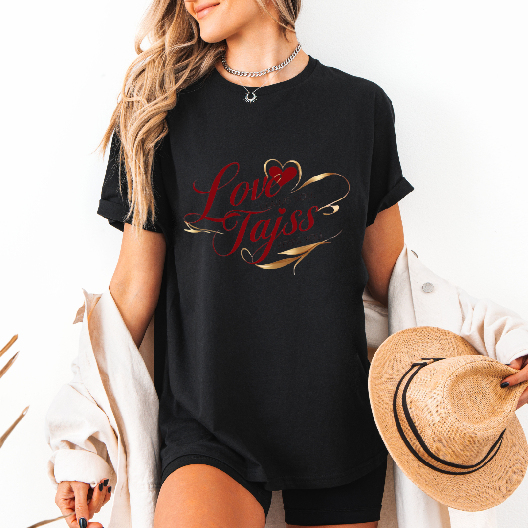 Love Claims You Tajss Keeps You sci-fi romance t-shirt
