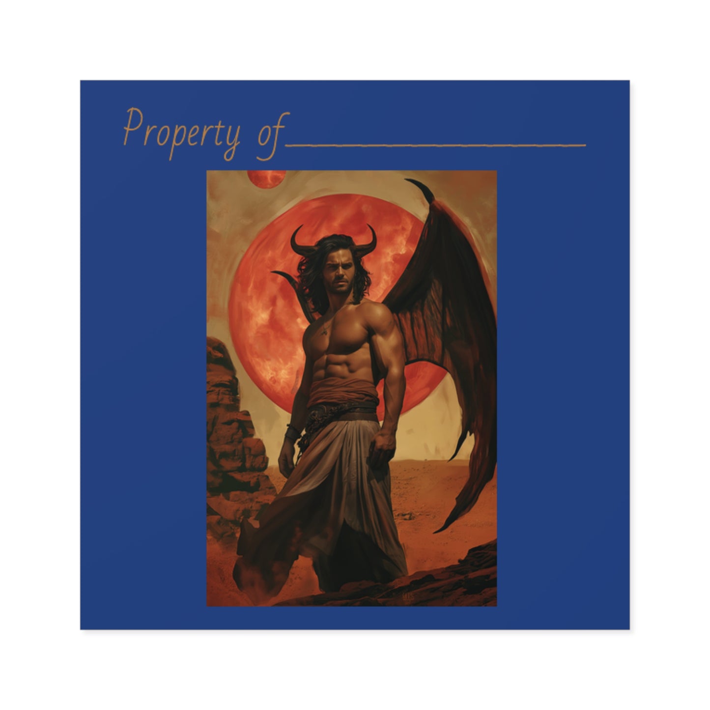 Book Plate - Property of Provyd