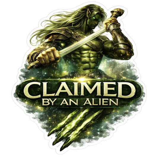 Sci fi romance alien commander decal