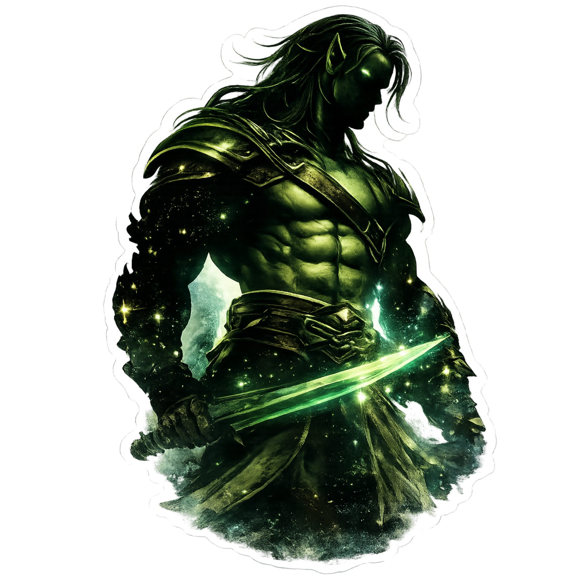 alien sword warrior art
