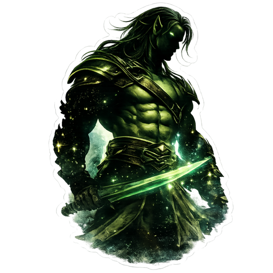 alien sword warrior art
