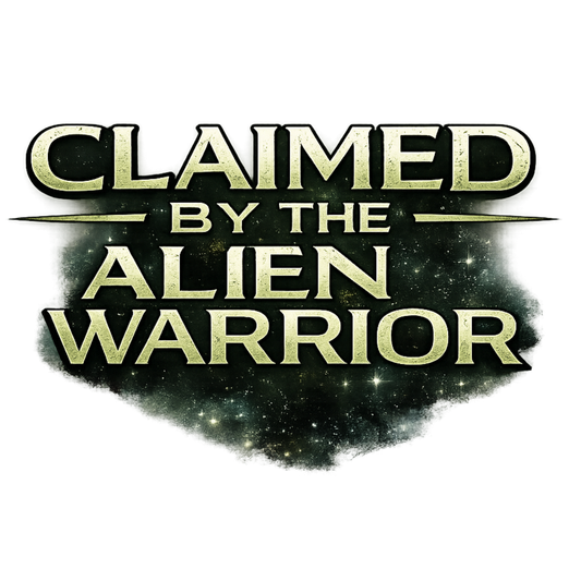 Claimed by the Alien Warrior sci fi romance sticker
